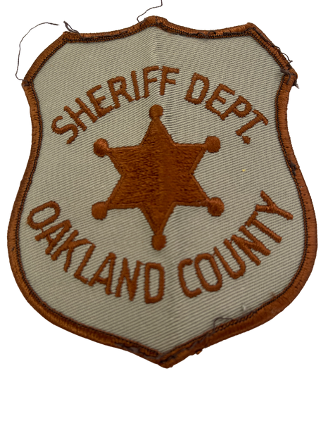 OAKLAND COUNTY SHERIFF MI PATCH