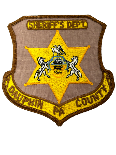 DAUPHIN COUNTY SHERIFF PA PATCH