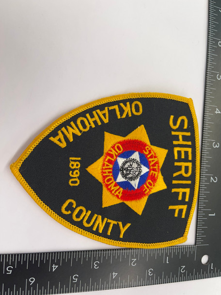 OKLAHOMA  COUNTY SHERIFF OK PATCH