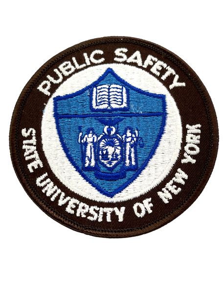 S.U.N.Y. PUBLIC SAFETY POLICE NY PATCH