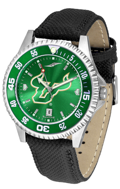 Men's South Florida Bulls - Competitor AnoChrome  -  Color Bezel Watch