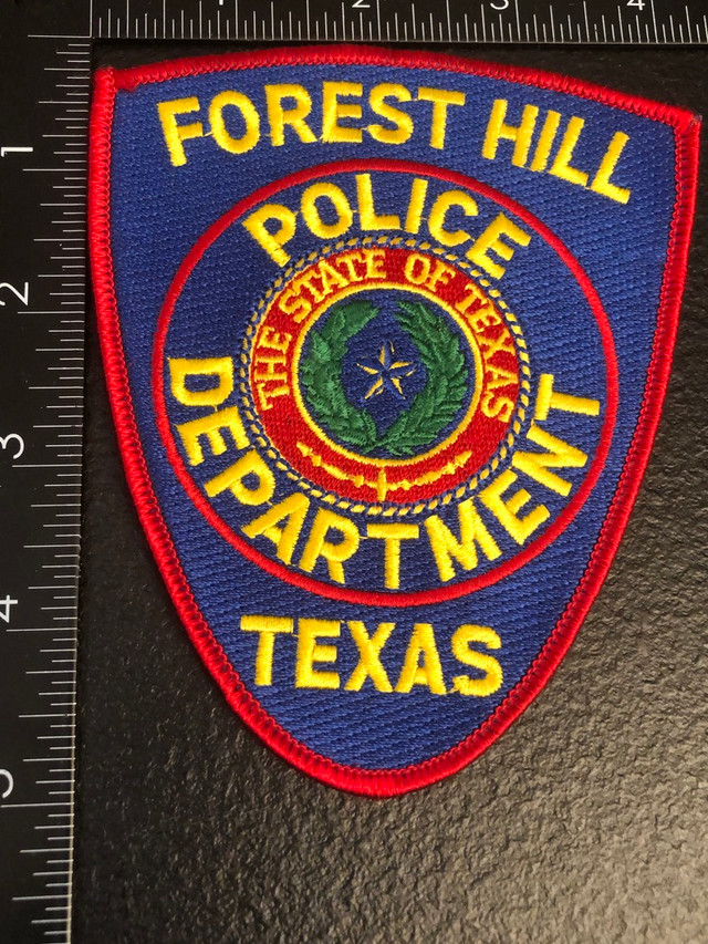 FOREST HILL POLICE TX PATCH