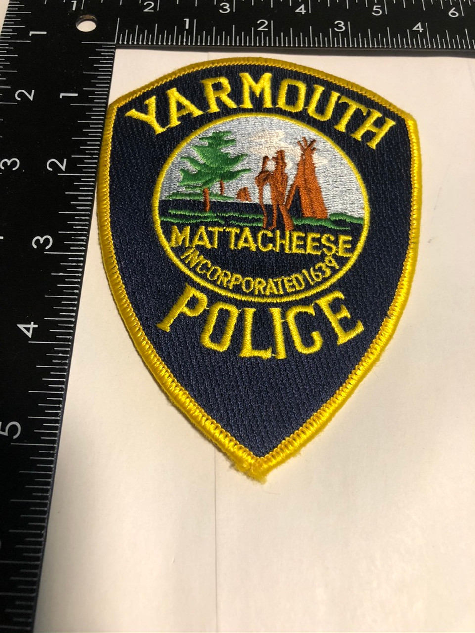 YARMOUTH MA POLICE PATCH