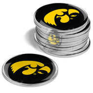 Iowa Hawkeyes - 12 Pack Ball Markers