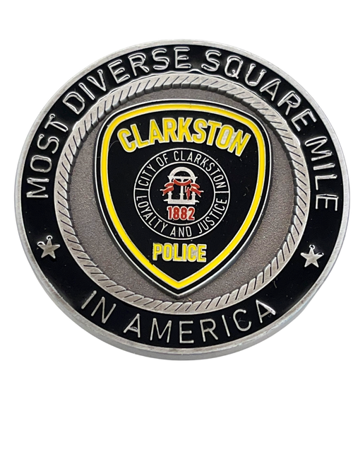 CLARKSTON POLICE GA COIN