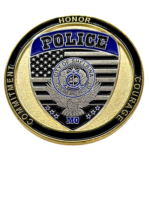 SHELBINA POLICE MO COIN