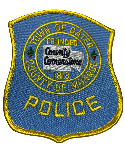 GATES POLICE NY POLICE PATCH