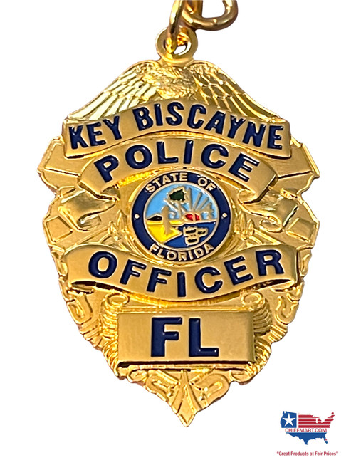 KEY BISCAYNE POLICE FL KEY TAG