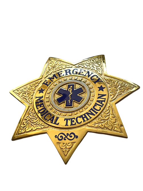 EMERGENCY MEDICAL TECH BADGE