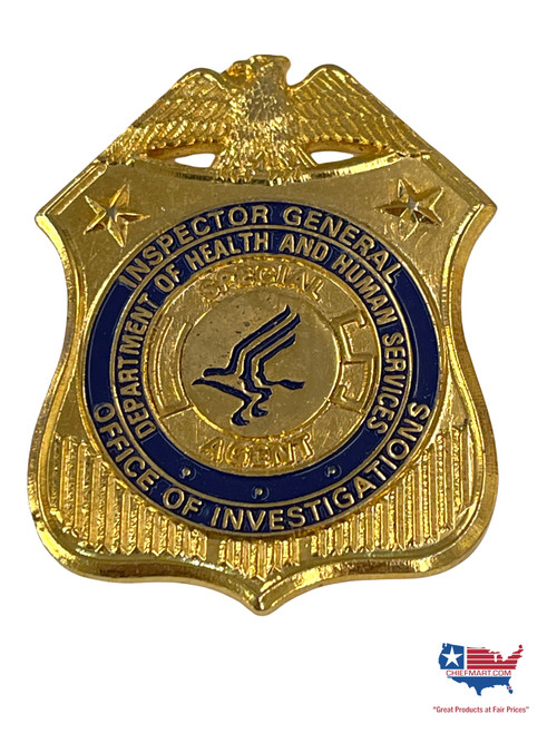 HEALTH & HUMAN SERVICES INSPECTOR GENERAL FLAT EMBLEM