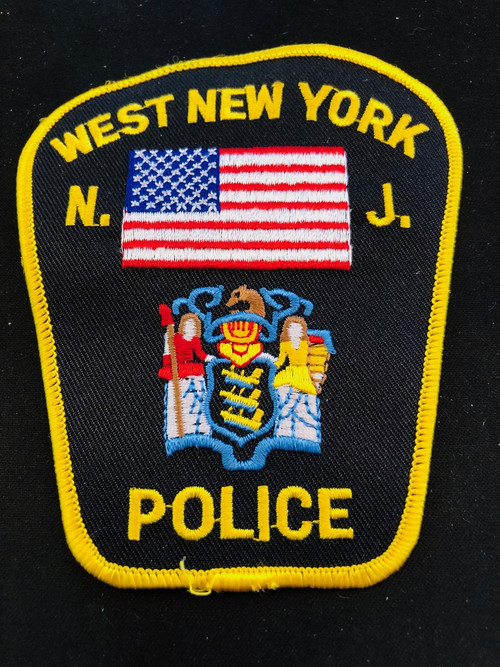 WEST NEW YORK NEW JERSEY POLICE PATCH