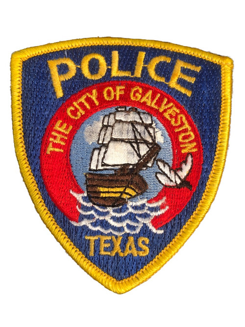 GALVESTON POLICE TX PATCH