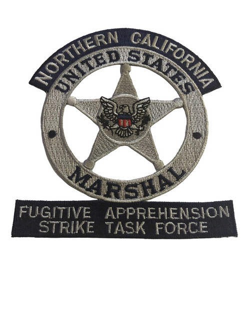 U.S. MARSHALS SERVICE NORTHERN CALIFORNIA FUGITIVE PATCH