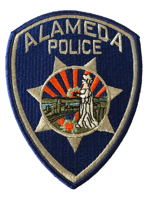 ALAMEDA POLICE CA PATCH ALAMEDA POLICE CA PATCH