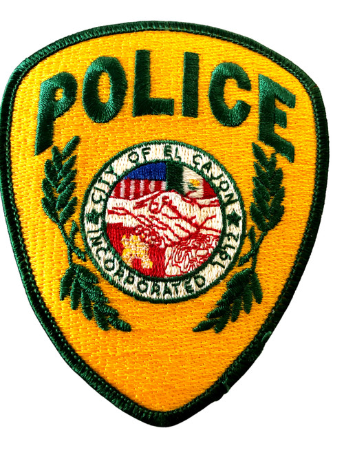 EL CAJON POLICE CA PATCH 2