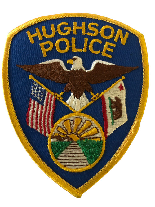 HUGHSON POLICE CA PATCH