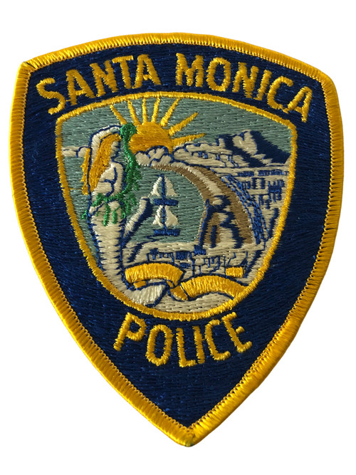 SANTA MONICA POLICE CA PATCH