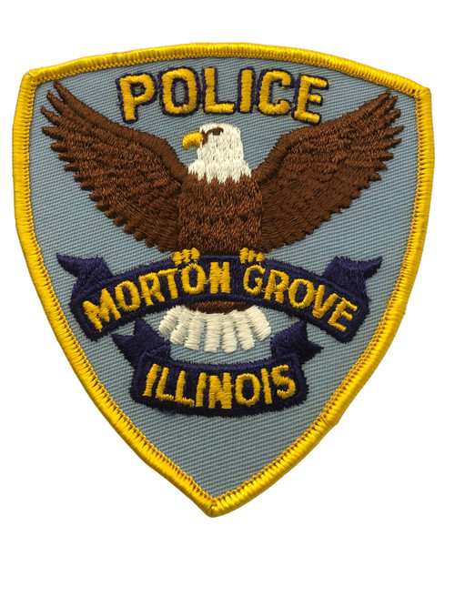 MORTON GROVE IL POLICE PATCH #1 FREE SHIPPING