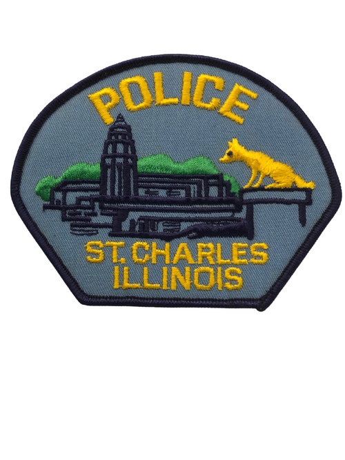 ST. CHARLES IL POLICE PATCH FREE SHIPPING