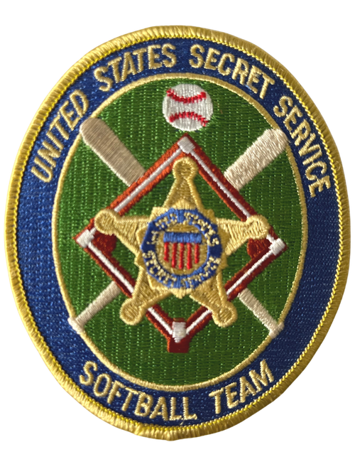 U.S. Secret Service Softball Team Patch FREE SHIPPING