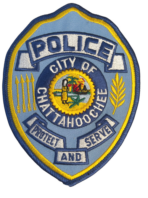 CHATTAHOOCHEE POLICE PATCH FREE SHIPPING!