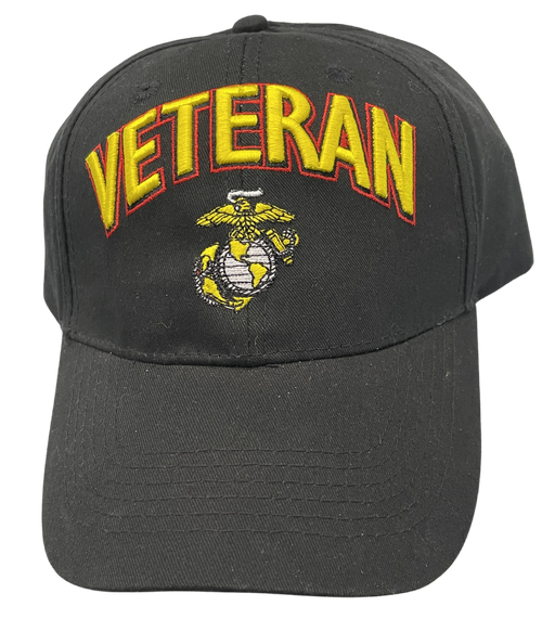 MARINE CORPS VETERN LETTERS EGA HAT