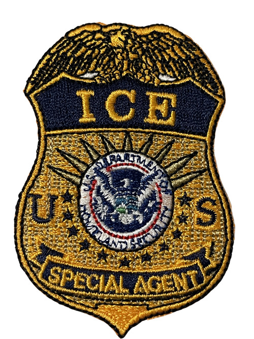 ICE SPECIAL AGENT CAP PATCH FREE SHIPPING!