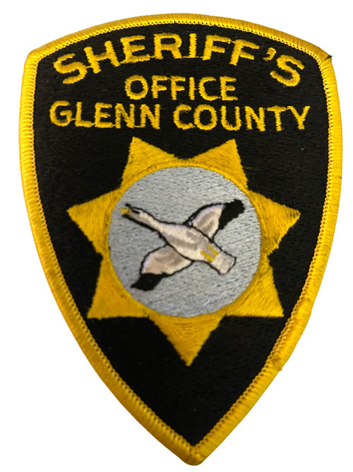 GLENN COUNTY SHERIFF CA PATCH