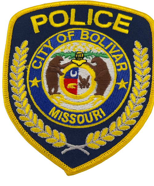 BOLIVAR MO POLICE PATCH