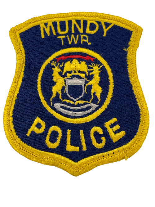 MUNDY POLICE MI PATCH