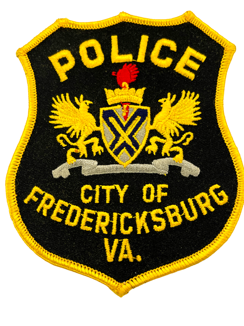 FREDERICKSBURG POLICE VA PATCH
