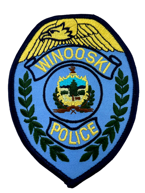 WINOOSKI POLICE VT PATCH