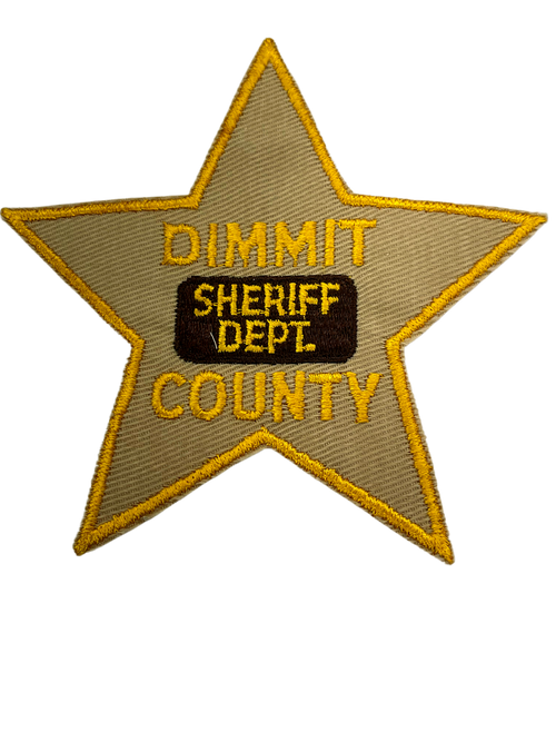 DIMMIT COUNTY SHERIFF TX PATCH