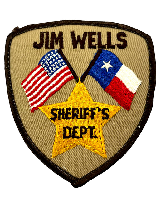 JIM WELLS COUNTY SHERIFF TX PATCH