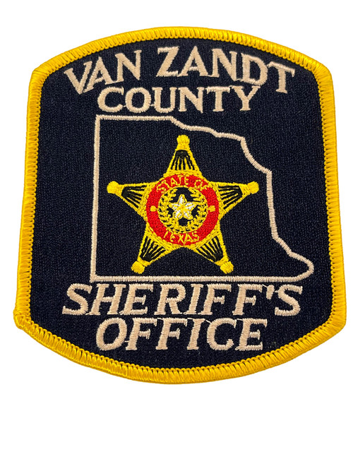 VAN ZANDT COUNTY SHERIFF TX PATCH
