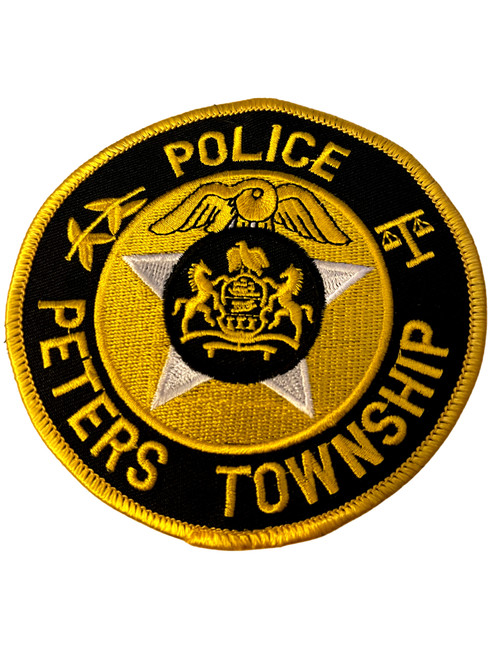 PETERS TWP POLICE PA PATCH