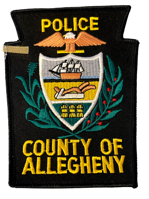 COUNTY OF ALLEGHANY POLICE PA PATCH
