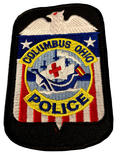 Columbus Police Military Velcro Patches