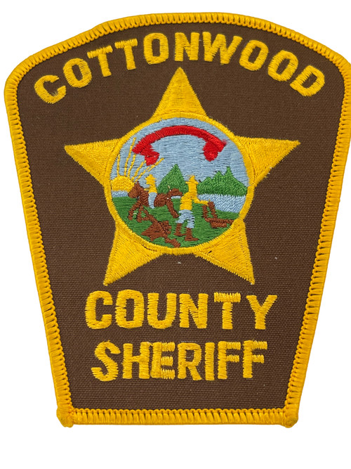 COTTONWOOD COUNTY SHERIFF MN PATCH
