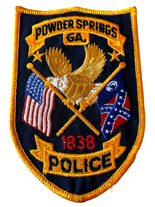POWDER SPRINGS POLICE GA PATCH