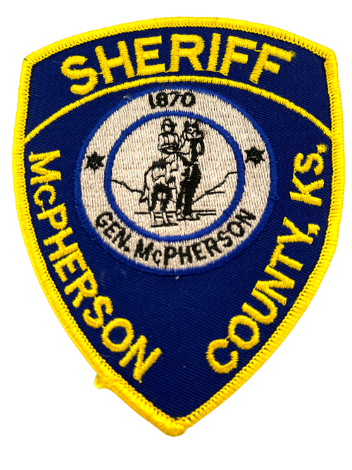 McPHERSON COUNTY SHERIFF KANSAS PATCH