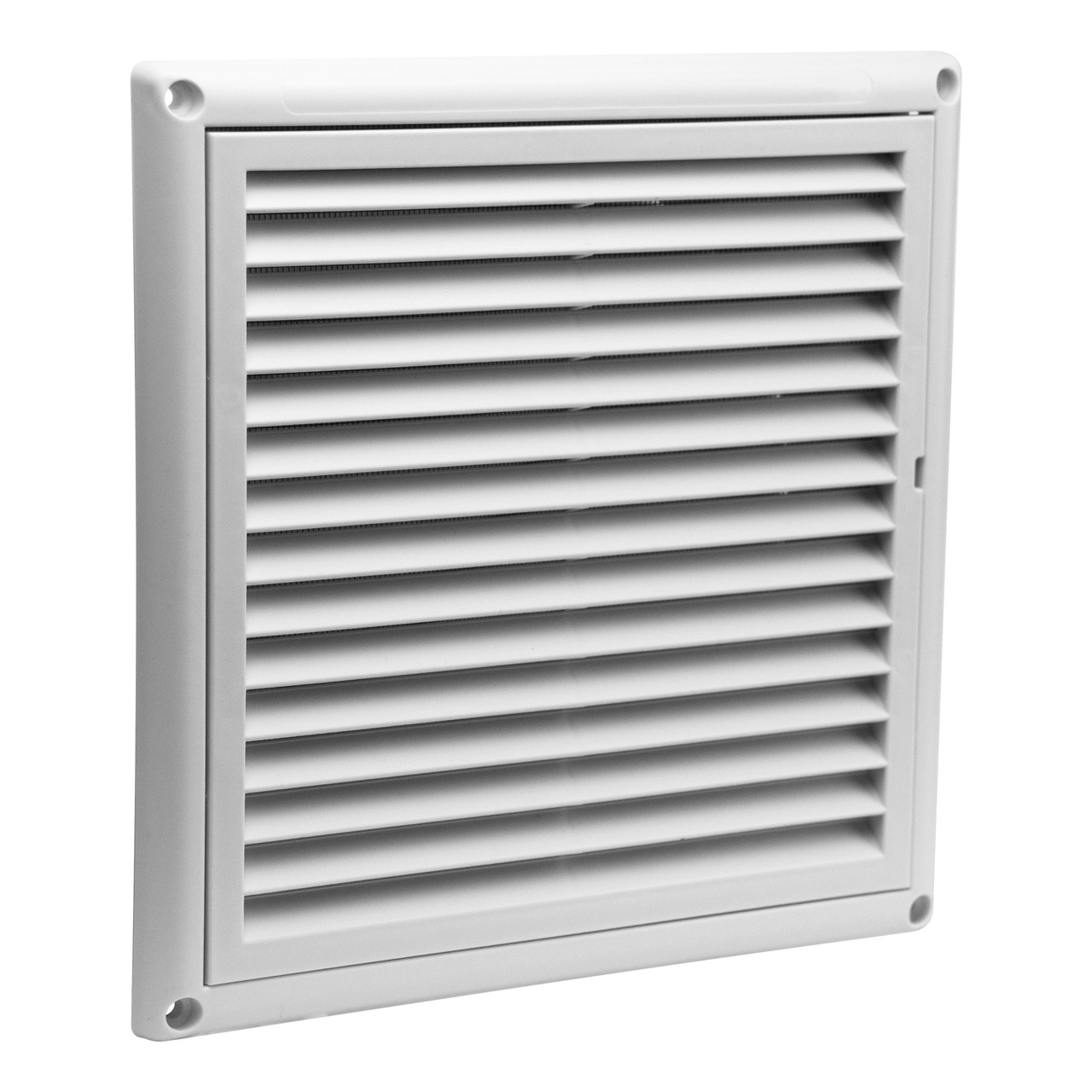 Fixed Grille Vent w/ Screen | Plastic | 200mm | HGV8