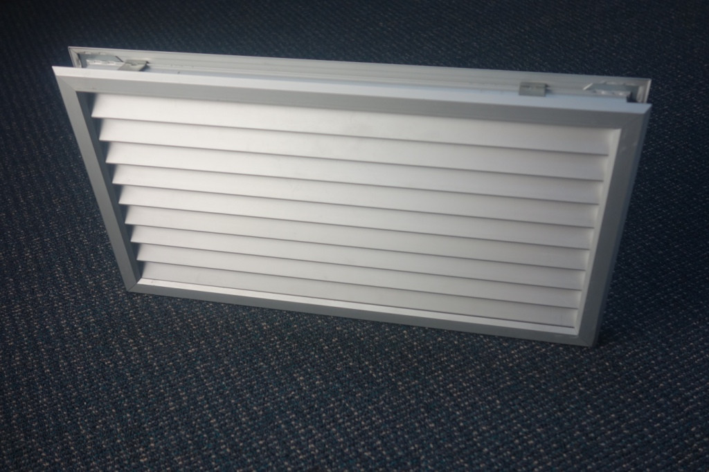 Door Vent Double Sided 300mm x 150mm Anodised Aluminium SKU DG1206