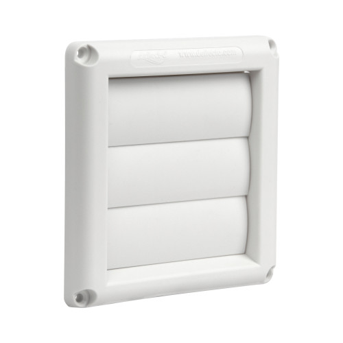 Deflecto Gravity Louvre Vent w/ Split Rear Spigot | Plastic | 100mm | HS4W