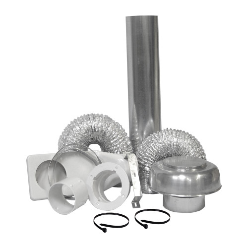 Dryer Vent Kit C/W Ducting | Roof | SKU DK4R