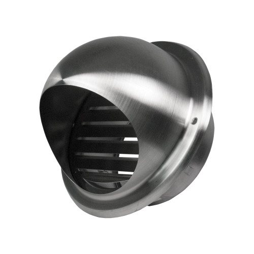 Dome Vent | Marine Stainless Steel | 125mm | 185mm⌀ x 90mm | DVSS125