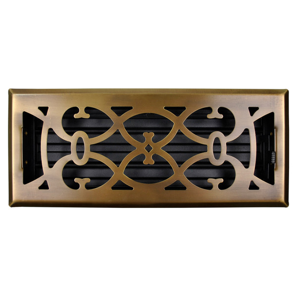 Deflecto Victorian Style Floor Vent | 300 x 100mm | 4 Colours Deflecto Victorian Style Floor Vent | 300 x 100mm | 4 Colours