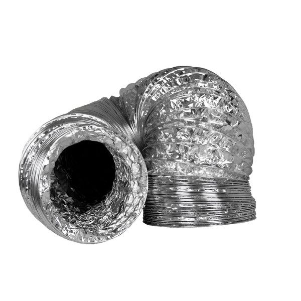 Deflecto Budget Metallic Flexible Ducting | 100mm x 3M | SL430