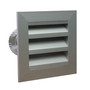 Deflecto Weatherproof Louvre Vent | Aluminium | 100mm | AAV100