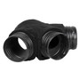 Xbase Double Branch Insulated Duct Connector | 200 x 150 x 150 x 150mm | D8666-I